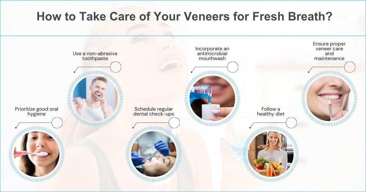 How to Take Care of Your Veneers for Fresh Breath